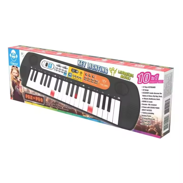 Teclado Luminoso 37 Teclas 10 en 1 I-Dance 363 - 1