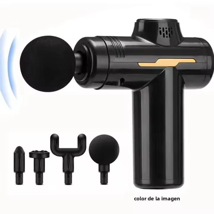 Masajeador Eléctrico Profesional De Fascia Mute Mini Para Relajación Muscular Y Cuello Potente Y Silencioso Herramienta De Masaje - 1
