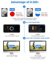 Cámara PTZ 4K Wifi Hiseeu Con Tres Lentes Y Tres Pantallas Para Exterior Vigilancia Video CCTV Con Seguimiento Automático Aplicación ICSEE P2P - details 13