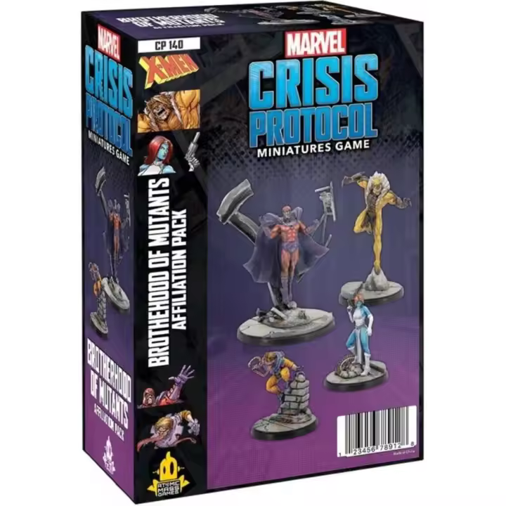 MARVEL CRISIS PROTOCOL: BROTHERHOOD OF MUTANTS AFFILIATION   MCP (INGLÉS) ASMODEE - 1