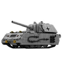Bloques De Construcción Para Niños Modelo De Tanque Panzerkampfwagen VIII Maus De La Segunda Guerra Mundial WW2 Juguetes Educativos Para Adolescentes Y Adultos - details 0