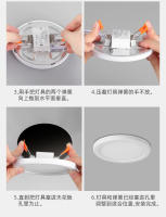 Luz De Techo LED Panel Ultrafina Ajustable 50mm-200mm Corte De Agujero Luz De Panel Interior AC85-265V Fuente De Luz LED Material Aluminio - details 19
