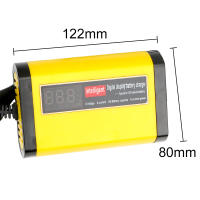 Cargador De Batería De Coche Inteligente Digital Carga Rápida Con Diagnóstico Protector Automático 12V Accesorios Para Motocicleta - details 3