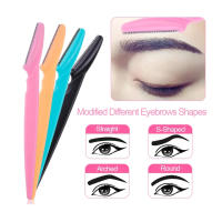 Juego De Tijeras Para Cejas Y Rostro En Colores Variados 40/30/12/10 Pcs Herramientas Multifuncionales Con Cubierta De Precisión Para Seguridad - details 11