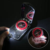Compas De Coche Con Mapa Escalado Y Luz Luminosa Para Senderismo Camping Montaña Moto Accesorios Universales Para Automóvil - details 6
