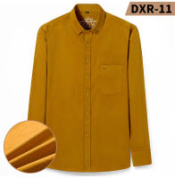 Camisa Larga De Manga Para Hombre Algodón Puro Corduroy Retro Resistente a Rasguños Y Desgaste Ropa Casual Social Diaria - details 15