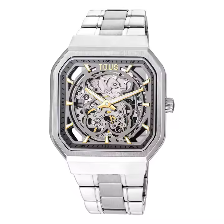 Reloj Tous automático D-Bear de acero con garantía y packaging oficiales de la firma - 1