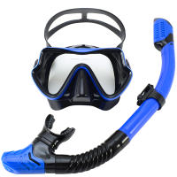 Máscara De Buceo Y Snorkel Profesional Con Vidrio Templado Kit De Snorkel Para Natación Y Entrenamiento Para Adultos Y Jóvenes - details 12