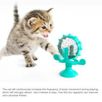 Juguete Interactivo Para Perros Y Gatos Rueda De Alimentación Slow Feeder Pelota Que Permite La Emisión De Alimentos Divertido Para Mascotas Material Plástico - details 9
