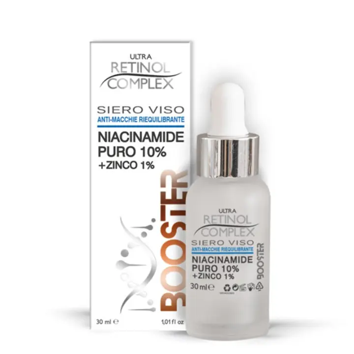 Suero Antimanches Reequilibrantes Faciales with Complejo de Niacinamida Pura y Zinc Ultra Retinol - 1