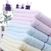 Toalla De Rostro Y Manos De Algodón 100% Absorbente Y Suave 34*75cm Colores Rosa Para Niños Y Adultos Para El Baño Y El Hotel - details 1