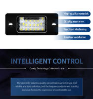 2Pcs Lámpara De Señal LED Para Coche Canbus Error Free Número De Placa De Licencia Para Volkswagen VW Touareg 2002~2009 Tiguan 2009~2012 T10 W5W 194 12V 5W - details 2