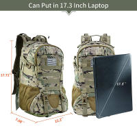 Mochila Táctica Para Hombres 35L Gran Capacidad 3 Días Molle Hking Bolsas Para Camping Y Trekking Al Aire Libre Bolsa De Viaje - details 1