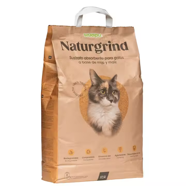 Wuapu Arena Para Gatos Naturgrind 17.5l - 1