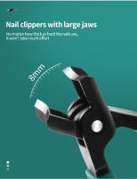 Tijeras De Uñas Con Gran Mandíbula 8mm Abertura Acero Inoxidable Para Uñas Gruesas Y Duras Herramientas De Manicura Antisalpicaduras Para Dedos Y Pies - details 4