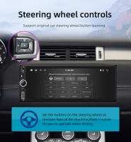 BQCC 1 Din Radio De Coche Con Pantalla IPS De 6.86 Pulgadas Android Auto Wireless Carplay RDS USB BT Carga Rápida Protección De Energía Tipo-C Estéreo - details 6