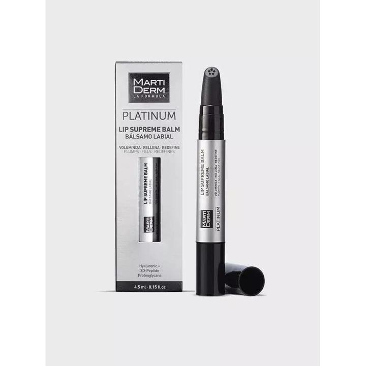 MartiDerm - Bálsamo labial Lip Supreme Balm de la gama Platinum con ácido hialurónico y péptidos 3D para hidratación… — oferta en Miravia