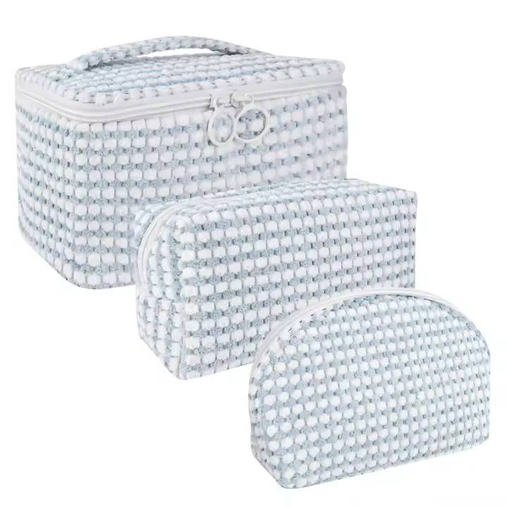 Bolsa de maquillaje de viaje Grande, Bolsa de cosméticos estética, Bolsa de viaje portátil de lavado, organizador de maquillaje, Bolsa de almacenamiento para mujeres, niños y niños - 1