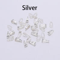 100pcs Conectores De Hebilla Para Joyería Clavos De Talla Bails De Melón Suministros De Pendantes De 7 8 10mm En Metal - details 4