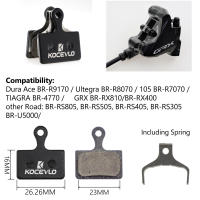 4 Pares De Frenos De Disco Para Carretera Kocevlo Compatibles Con SHIMANO Calipero De Disco Plan L03A R9170 R8070 7020 Montaje Flat Mount - details 0