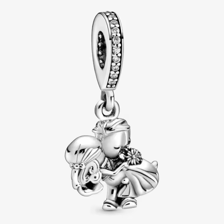 Pandora Charm de Colgante en Plata de Ley Amor Profundo Entre Marido y Mujer，Incluye Caja Original - 1
