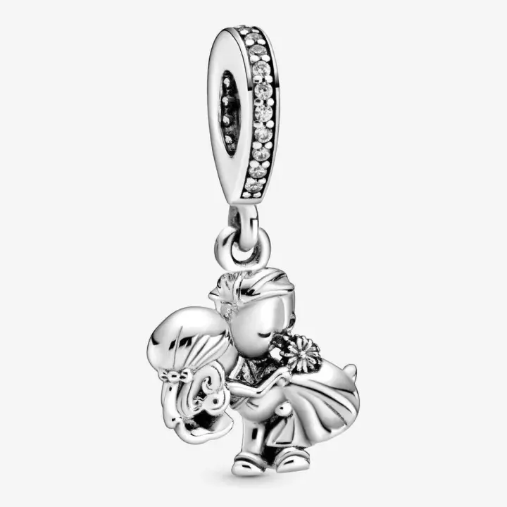 Pandora Charm de Colgante en Plata de Ley Amor Profundo Entre Marido y Mujer，Incluye Caja Original - 1