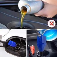 Funel De Aceite Para Coche Y Motocicleta Plegable Herramienta De Transferencia De Combustible Filtro Antidesbordamiento Plástico Para Automóviles - details 3