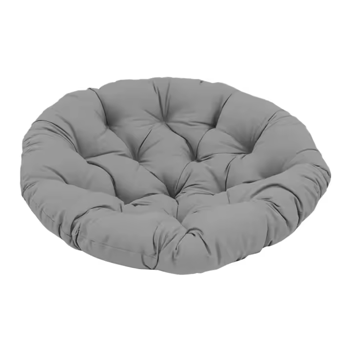 Almohadilla De Silla Papasan Redonda Gruesa Para Silla De Jardín Y Cuna De Colgante 15.7 Pulgadas Lavable Y Duradera - 1