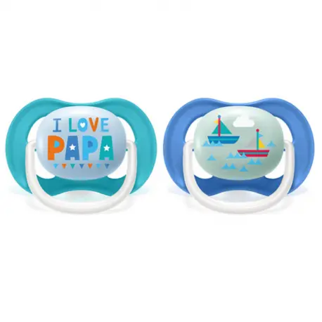 AVENT CHUPETE ULTRA AIR HAPPY 6-18M - 1