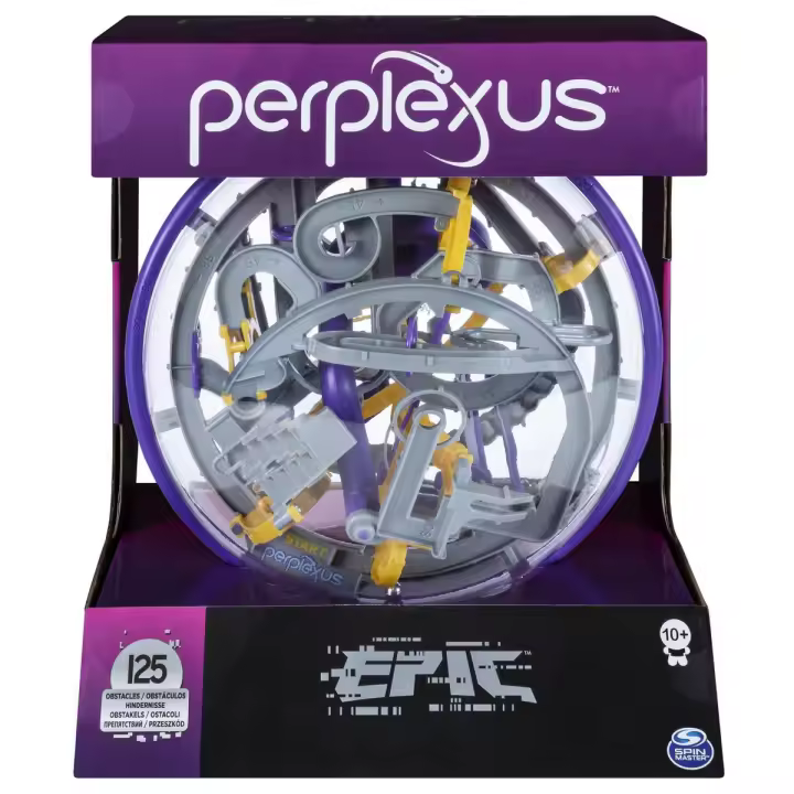 SPIN MASTER - PERPLEXUS - ROMPECABEZAS PERPLEXUS EPIC - Bola Laberinto 3D con 125 Obstáculos - 6053141 - Juguetes Niños +8 años - 1