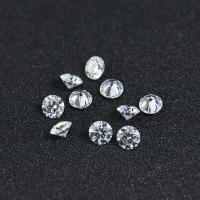 Promoción Moissanita Redonda Brillante 0.5-1CT D Color VVS1 3EX Gemas Sueltas Con Certificado GRA Prueba De Diamante Aprobada - details 4
