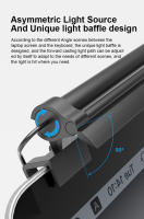 Lámpara De Escritorio LED Aluminio 5 Colores Luz De Pantalla Portátil Barra De Iluminación Dimmer USB Para Cuidado De Los Ojos - details 4