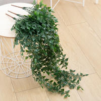 Pared De Plantas Artificiales Vines Colgantes Para Decoración De Hogar Boda Jardín Balcón Baño Material Plástico Verde Falso Tenvity - details 3