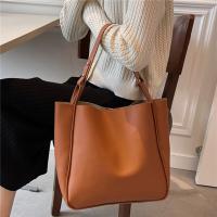 Nueva Bolso De Hombro Para Mujer En Cuero PU Gran Capacidad Bolsos De Compras Y Viaje Estilo Versátil Cierre Hasp - details 6