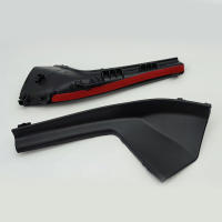 Panel Decorativo De Hoja Para Nissan Tiida 05-10 Placa Guía De Bordado Inferior Del Parabrisas Material TPE Color Negro - details 17
