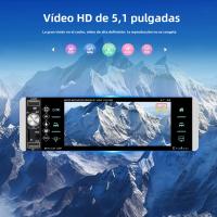 Podofo 1 Din Carplay Android Auto Car MP5 Player Con Pantalla Táctil HD De 5.1'' Bluetooth FM Radio Soporte TF/USB Cámara Trasera - details 0