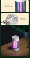 2PCS Asesino De Mosquitos Eléctrico Portátil Recargable Para Uso Interior Y Exterior En Hogar Jardín Y Camping - details 24