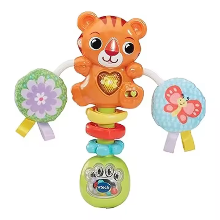 VTech - sonajero musical Baby tigre juguete interactivo 80-577422 - 1