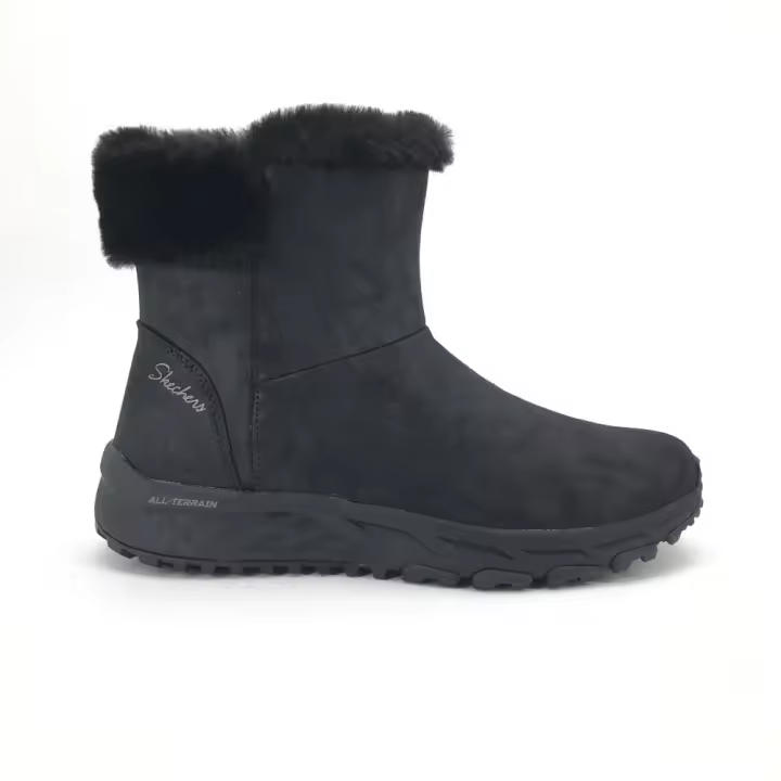 Botín de Skechers para mujer, mod.167413, Botín peludo y calentito con plantilla acolchada muy cómodo - 1