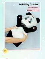 Muñeco De Peluche De Mofusand Tiburón Gato Panda Conejo Dibujos Animados Cojín De Abrazo Decoración De Habitación Regalo De Cumpleaños Kawaii - details 6