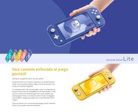 Consola Nintendo Switch Lite / Zelda Hyrule Edición limitada- Azul / Gris / Verde / Rosa / Amarillo - details 0