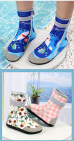 Calcetines de playa de verano para niños, zapatos de natación para vadear en arroyos, suela suave, antideslizantes, de caña alta y tubo largo, zapatos de playa para hombres y mujeres - details 4