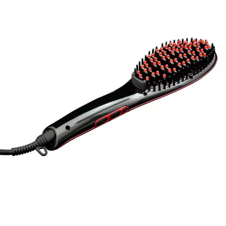 el cepillo de suavizado D-cerámica Melox El cepillo D-melox calienta rápidamente para un fácil y rápido estilo Con placas y pasadores iónicos, D-Melox se desliza suavemente sobre el cabello durante un esfuerzo suave Con un mango ergonómico , - 1