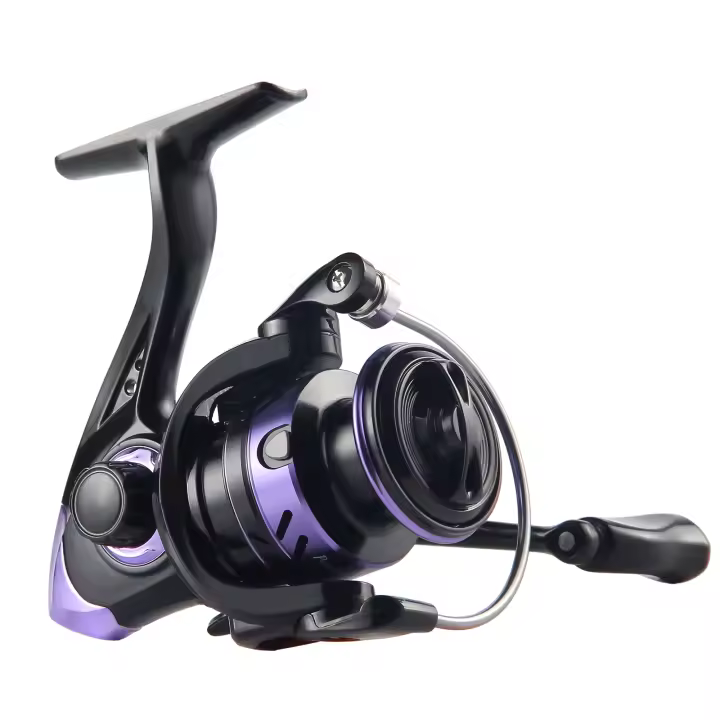 Carrete De Pesca Giratorio HAUT TON PurpleWind Con Ratio De Engrosamiento 5.2:1 Y Potencia Máxima De 21.6 Kg Disponible En 8 Tamaños - 1