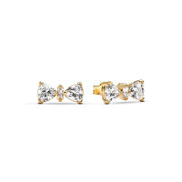 Pendientes De Estudio Mickey Mouse Disney 2024 Para Mujer Accesorios Exquisitos Joyería De Moda Material De Cobre Zirconia Cubica - details 9