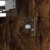 vidaXL Mueble de baño de pared con espejo roble ahumado 60x21x60 cm - details 6