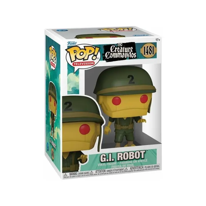 Funko Television DC Creature Commandos Figura G.I. Robot Juguetes - 1