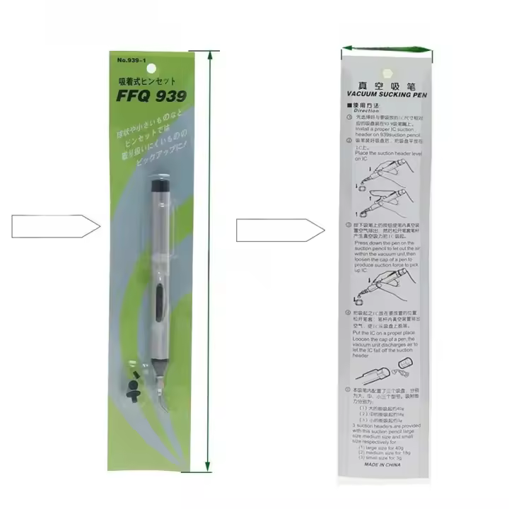 Kit De Pluma De Succión a Vacío Para IC SMD Herramienta De Recogida Con 3 Sucker Desoldador Plástico Para DIY En El Hogar - 1