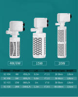 Bomba De Agua Para Acuario 3 En 1 Silenciosa Aerator De Oxígeno Submersible Cambiador De Agua Y Generador De Ondas 220v Para Tanque De Peces - details 9