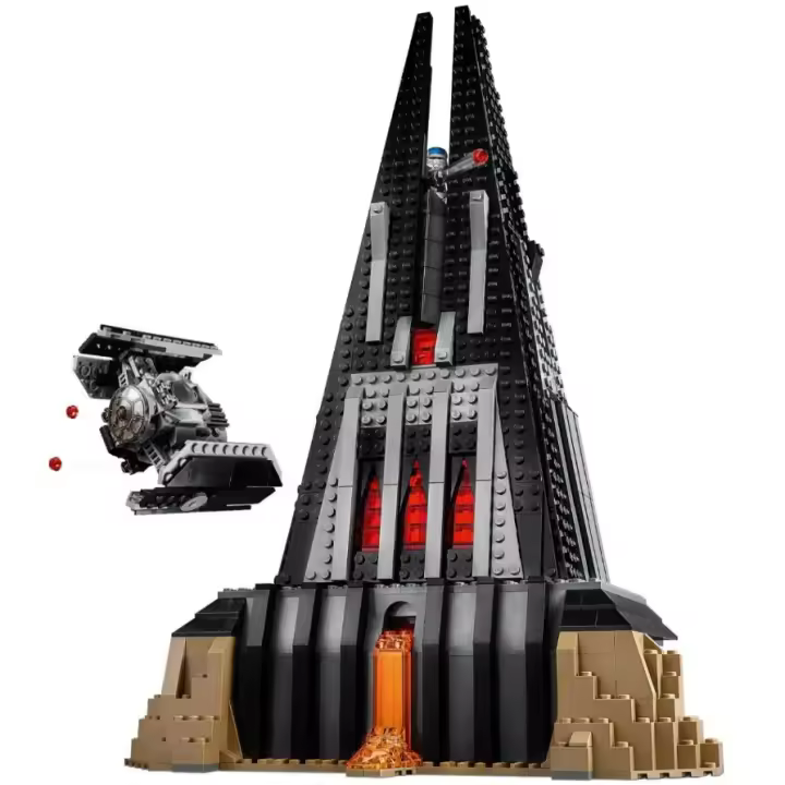 Bloques De Construcción Volcano Castle Adivanced Fighter 1090pcs Compatible Con Modelos Juguetes Educativos Para Niños - 1